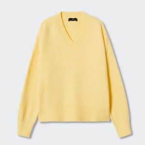 NWOT - MANGO V-neck Knit Sweater